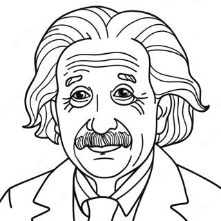 Albert Einstein Kleurplaat 72974-60251