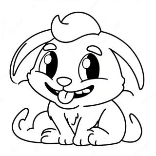 Bunnicula Met Vampiertanden Kleurplaat 73175-60414