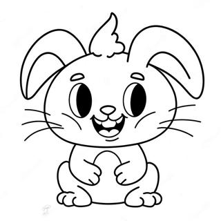 Bunnicula Met Vampiertanden Kleurplaat 73175-60415