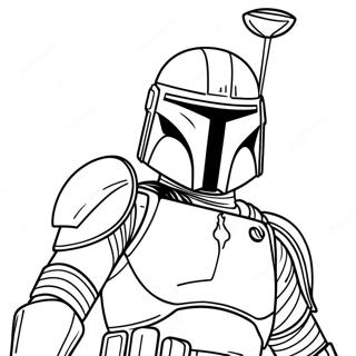 Jango Fett Kleurplaat 73224-60459