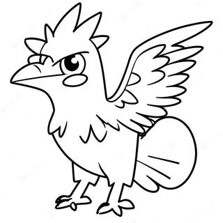 Zapdos Kleurplaat 73595-60740