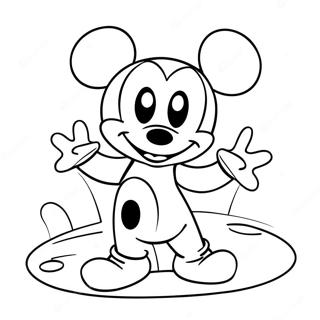 Mickey Mouse Clubhuis Toodles Kleurplaat 73785-60885