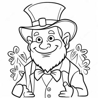 Eng Leprechaun Kleurplaten