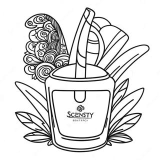 Scentsy Kleurplaten