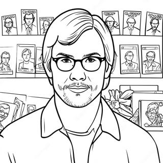 Jeffrey Dahmer Kleurplaat 74115-61152