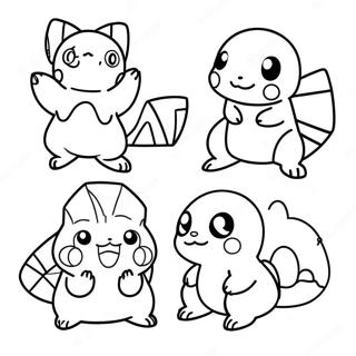 Pokemon Evolutie Kleurplaten