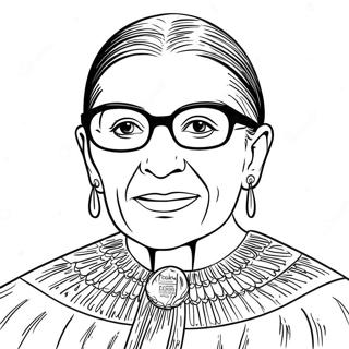 Ruth Bader Ginsburg Kleurplaat 74555-61498