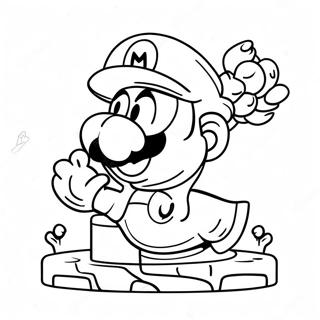 Super Mario 3d Wereld Kleurplaat 7614-6186