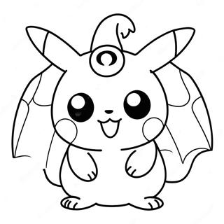 Pokemon Halloween Kleurplaat 7694-6249