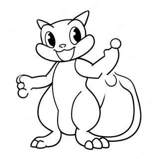 Mewtwo Kleurplaten