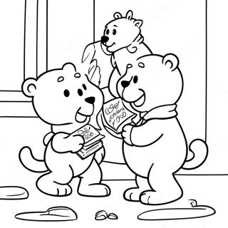 Berenstain Beren Kleurplaten