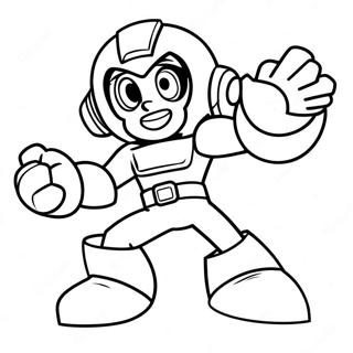 Megaman Kleurplaat 8034-6522