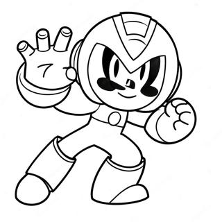 Megaman Kleurplaat 8034-6523