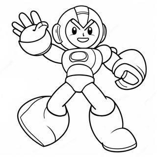 Megaman Kleurplaat 8034-6524