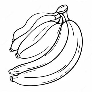 Banaan Kleurplaat 8054-6538