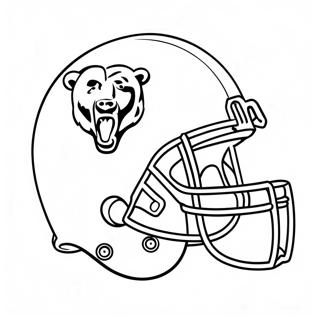 Chicago Bears Mascotte Kleurplaat 8085-6568