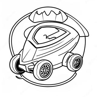 Rocket League Logo Kleurplaat 8395-6798