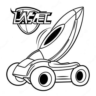 Rocket League Logo Kleurplaat 8395-6879