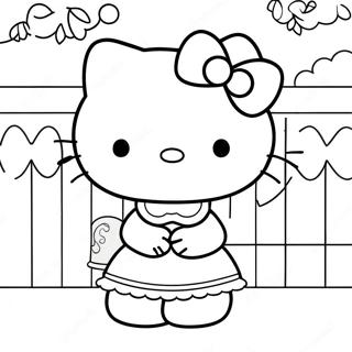 Hello Kitty En Dear Daniel Kleurplaat 8405-6888