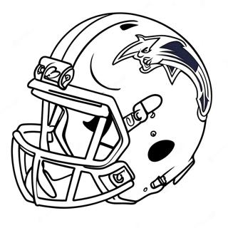 Kleurige Nfl Team Helm Kleurplaat 8416-6898