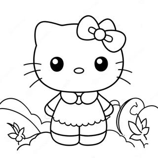 Hello Kitty Kleurplaat 861-688