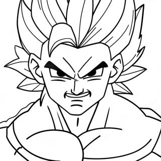 Super Saiyan Gogeta In Gevecht Kleurplaat 8767-7171