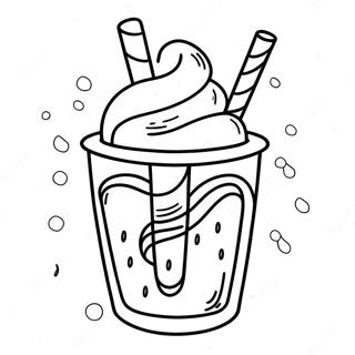 Milkshake Kleurplaat 8796-7190