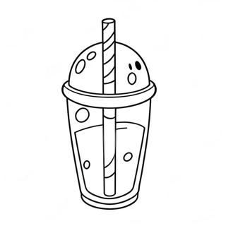 Milkshake Kleurplaat 8796-7192