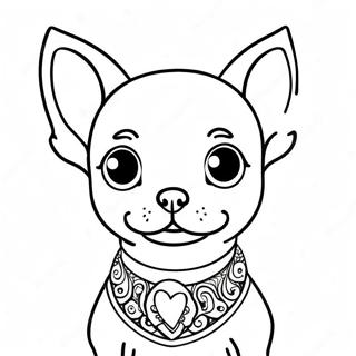 Chihuahua Kleurplaat 8816-7208