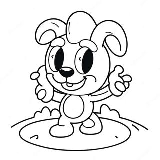 Cuphead Kleurplaat 891-711