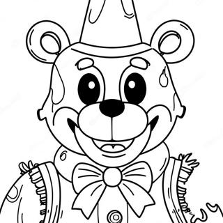 Eng Freddy Fazbear Kleurplaat 8937-7307