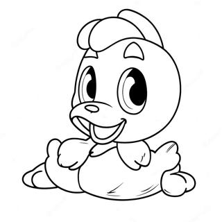 Kleurplaat Van Daisy Duck 921-735