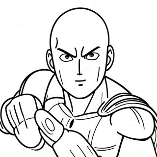 One Punch Man Kleurplaten