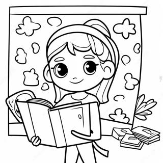 Dork Diaries Kleurplaten