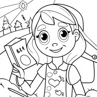 Dork Diaries Leuke Avontuur Kleurplaat 9467-7726