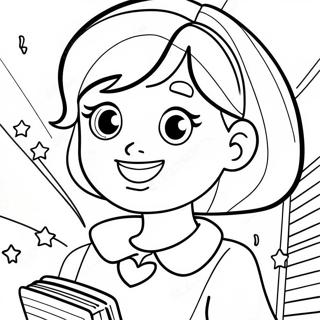 Dork Diaries Leuke Avontuur Kleurplaat 9467-7728