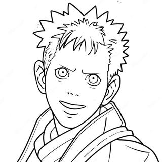 Jujutsu Kaisen Kleurplaat 951-758