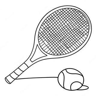 Tennis Kleurplaten