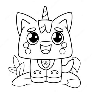 Unikitty Kleurplaat 9626-7852