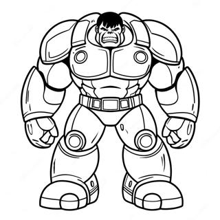 Hulk Buster Kleurplaat 9866-8116